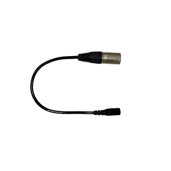 1 Conector convertidor DC a XLR 4 Pin