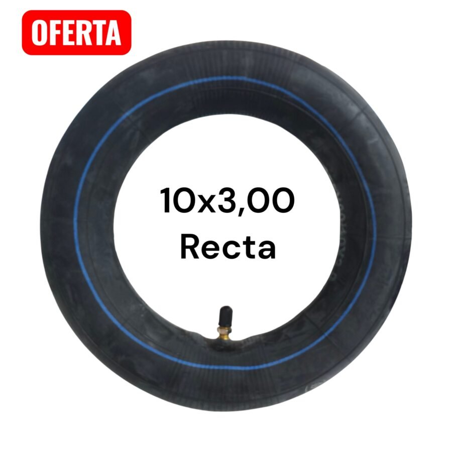 Cámara de aire 10x3,00 Recta [Estándar]
