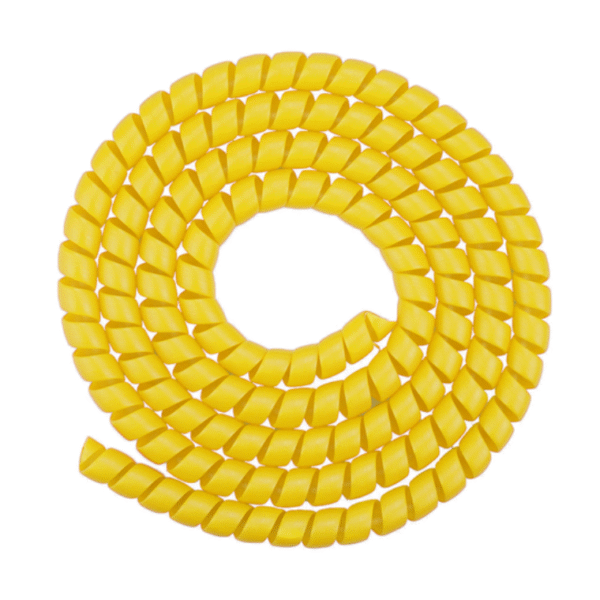 cubre-cable-amarillo Cubre Cable de 1M de colores para Patinete - Amarillo