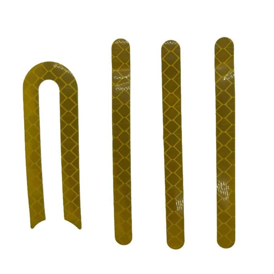 Pegatina reflectante para Patinete Xiaomi M365 Amarilla
