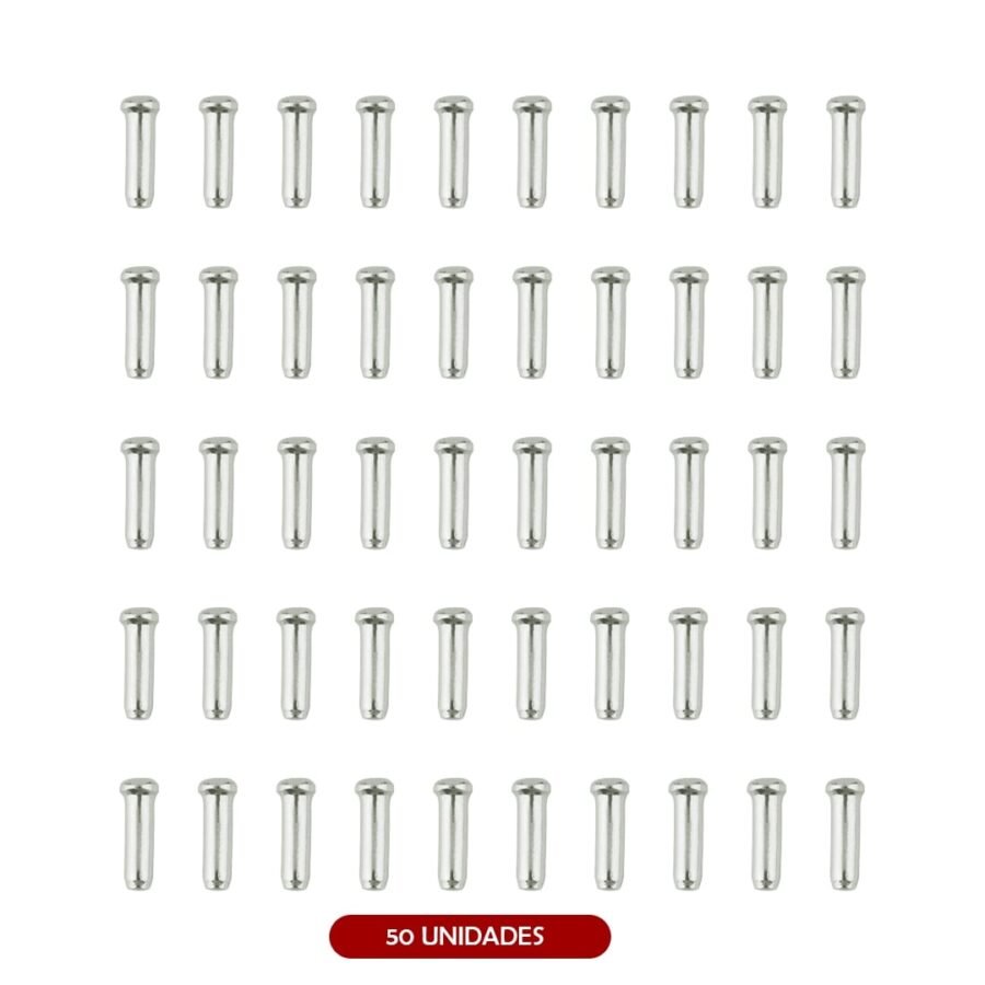 Tope cable de freno Plata (Pack 50)
