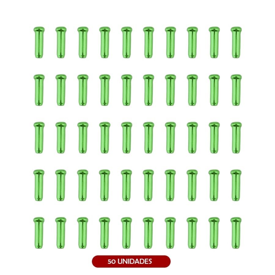 Tope cable de freno Verde (Pack 50)