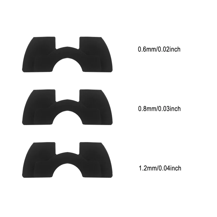 Gomas KIT x 3 anti-holguras (0.6mm, 0.8mm y 1.2mm)