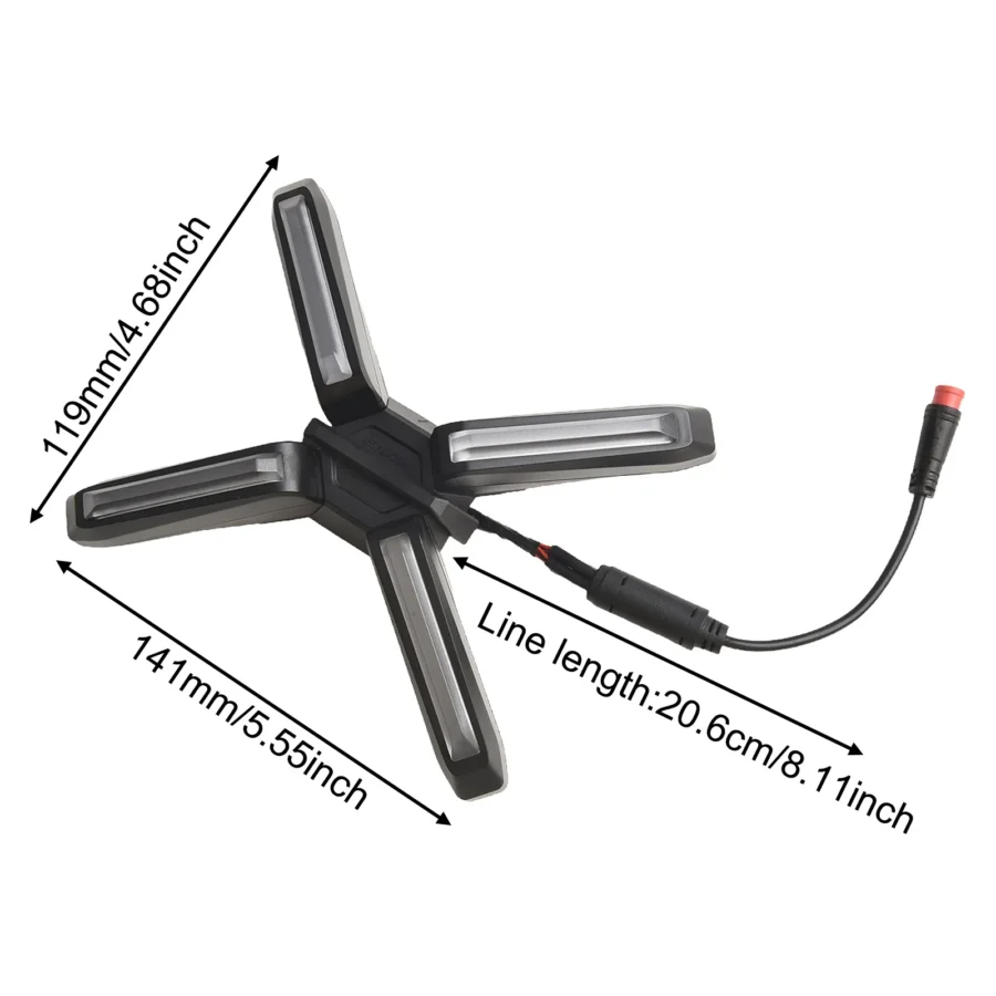 Luces (tipo X) para Segway Ninebot  ZT3 Pro