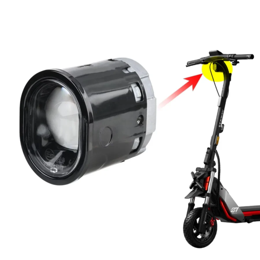 Faro delantero LED Original para Segway Ninebot ZT3 Pro