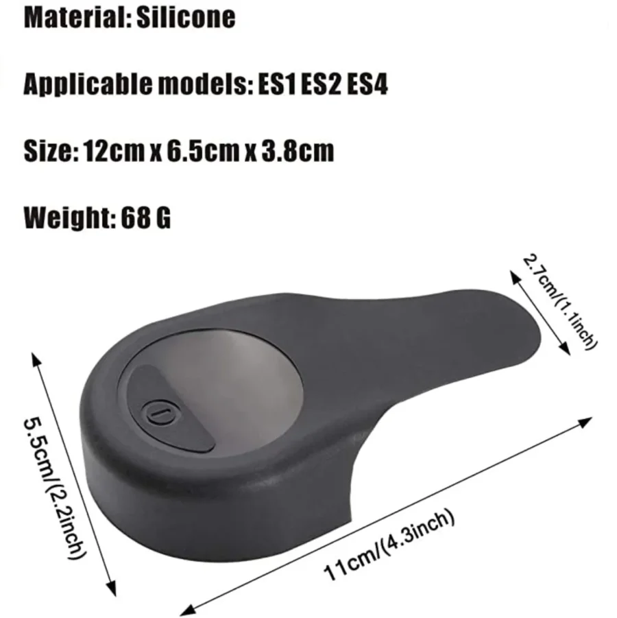 Tapa Protector Silicona de Pantalla Ninebot ES