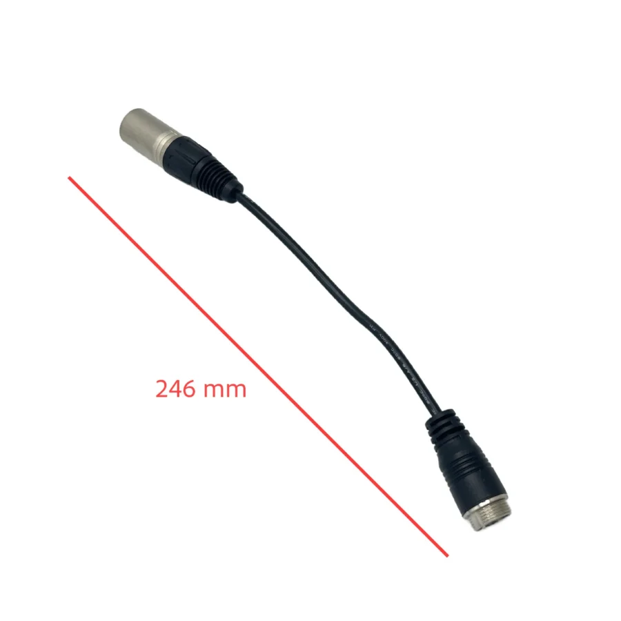 Cable conversor GX16 a XLR 4 Pines