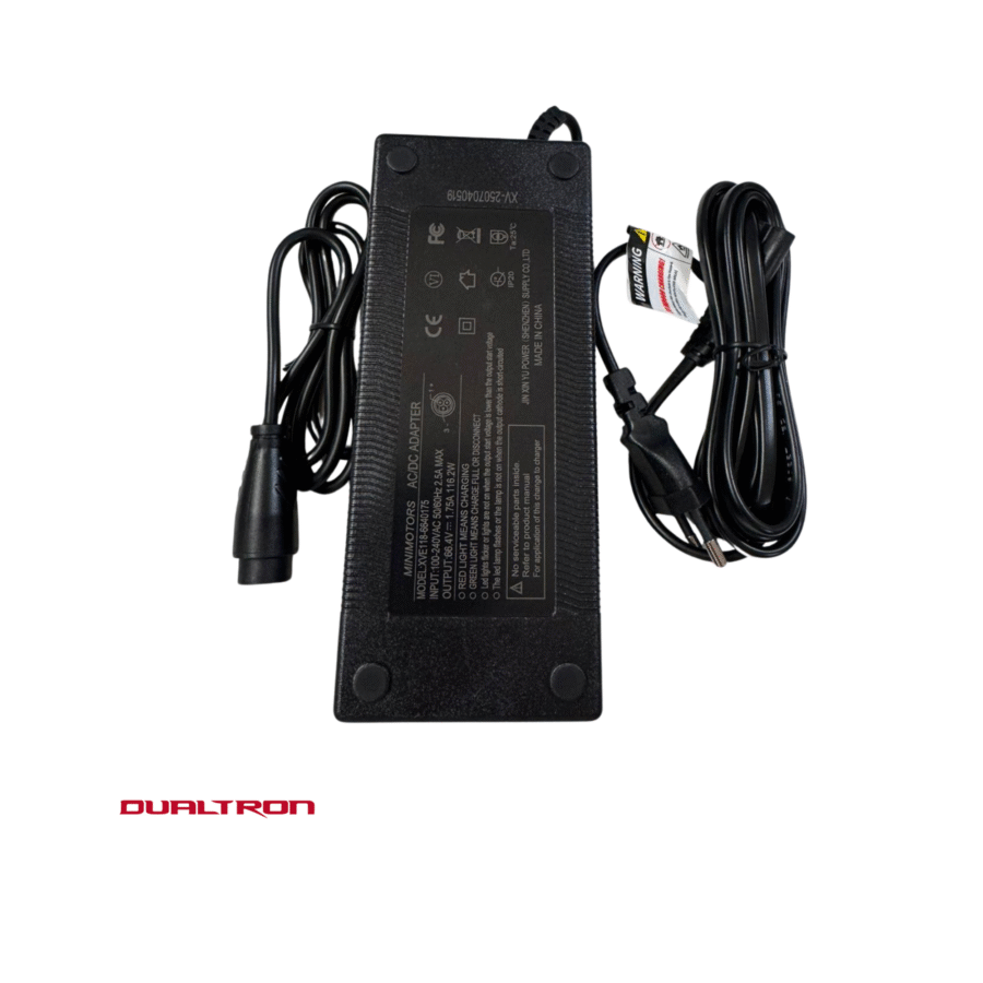 Cargador premium 60v 2A conector LP16 para Dualtron