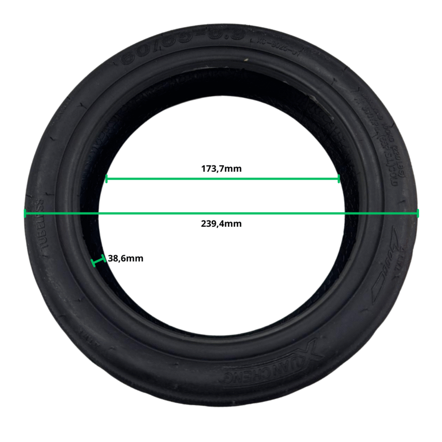 Neumático tubeless 60/65-6.9 [Xuancheng]