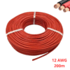 Cable 12AWG 200M Rojo