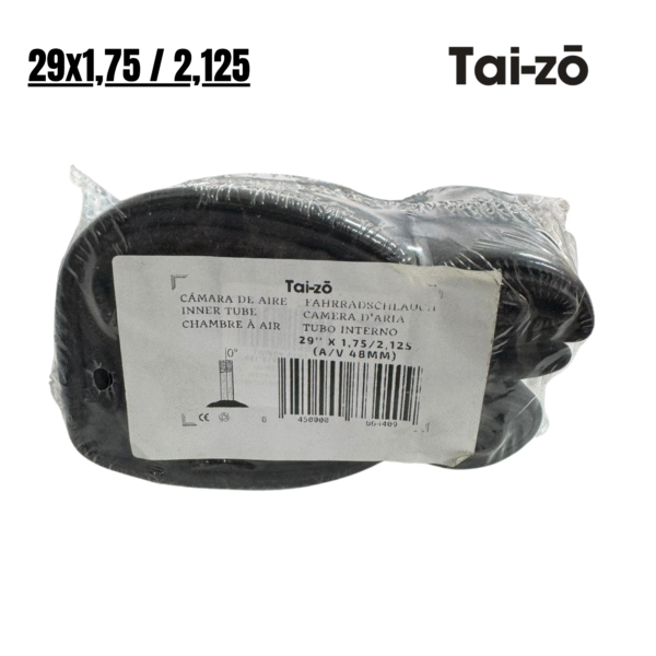Cámara de Aire 29x1,75/2,125 Recta - [Tai Zo]