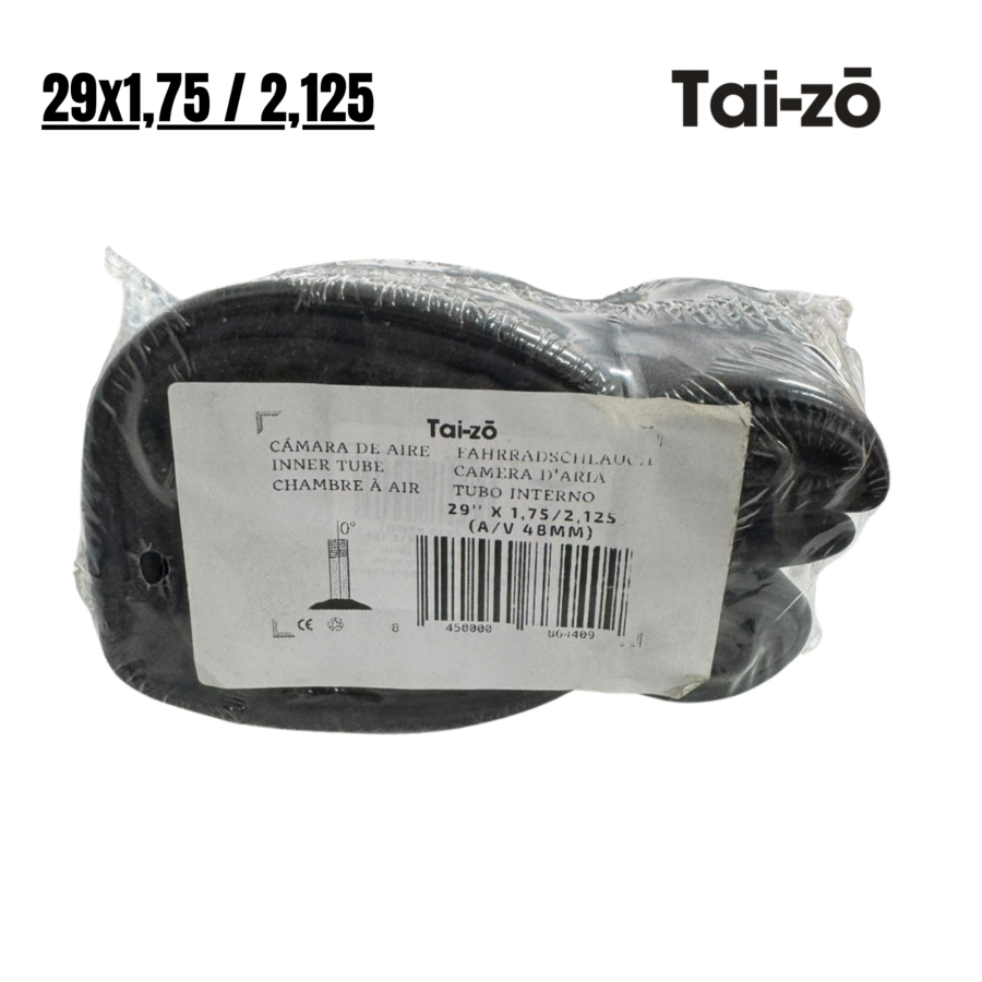 Cámara de Aire 29x1,75/2,125 Recta - [Tai Zo]