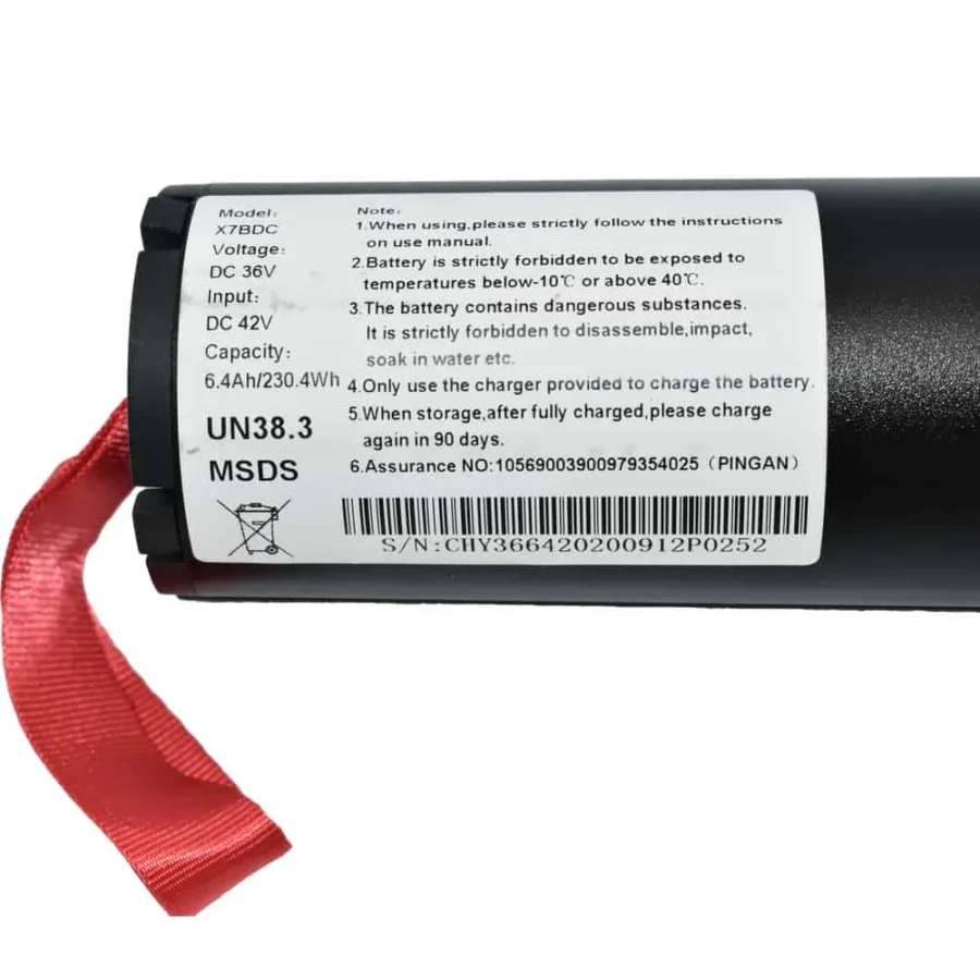 Bateria Cecotec Bongo A - Outsider 6,4 AH