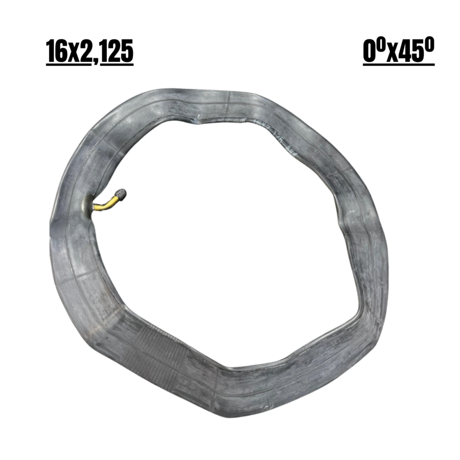 Camara de aire 16x2,125 válvula 0ºx45º [Estandar]