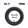 Cámara de Aire 10x3 Valvula Recta [Premium]