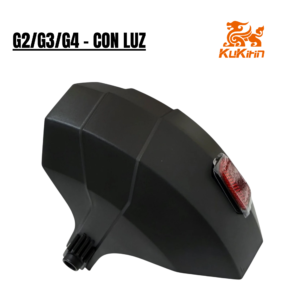 2 Guardabarros trasero para Kukirin G2 / G3 / G4 - Incluye Luz
