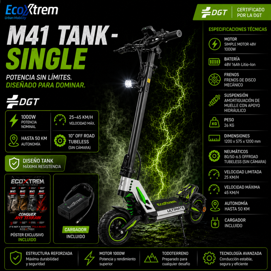 ChatGPT Image 11 jun 2026, 18_08_26 Ecoxtrem M41 Tank Single - Fluor Edition