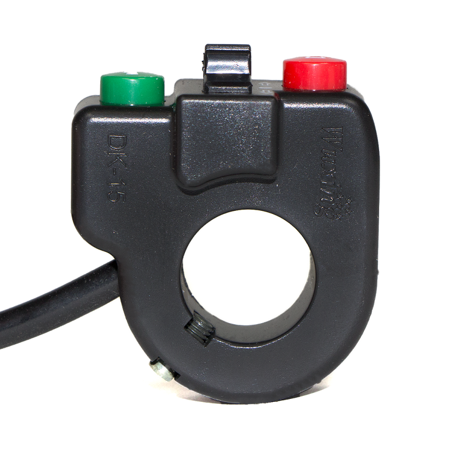 Botonera para manillar con luz, intermitentes y claxon