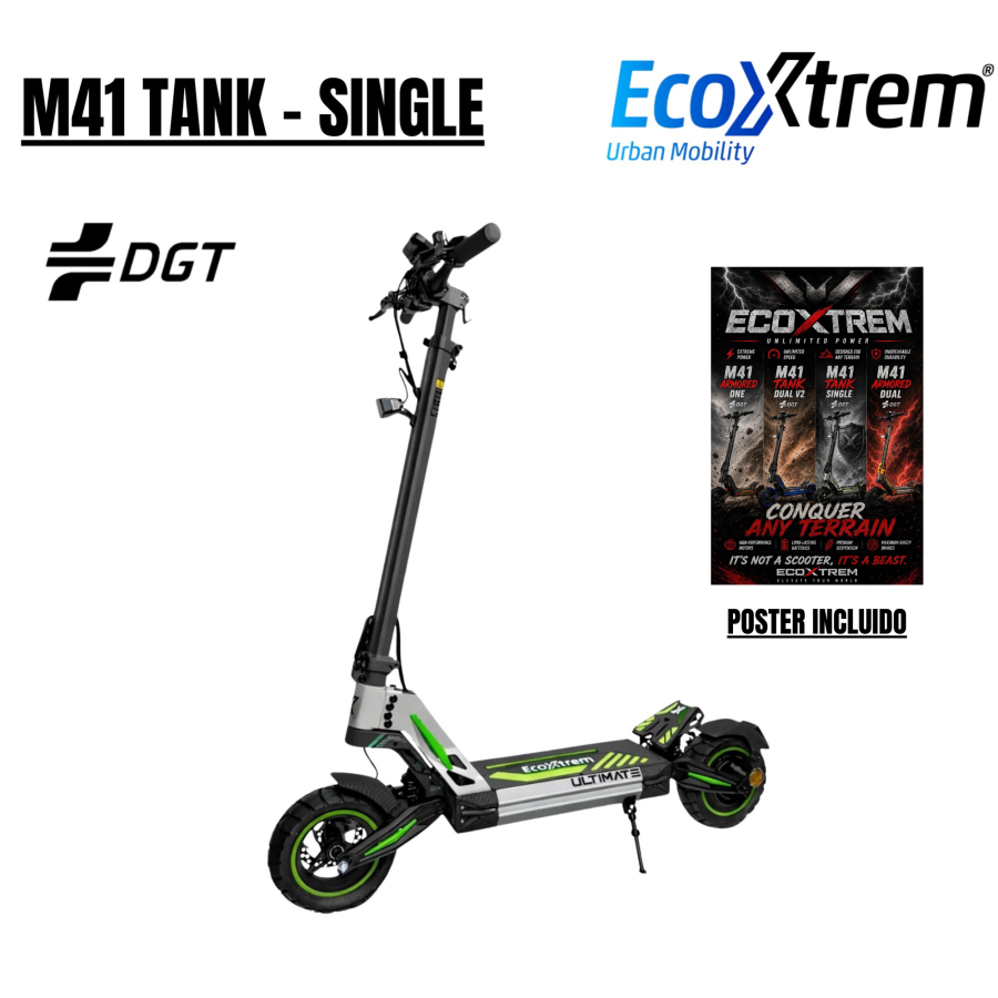 15 Ecoxtrem M41 Tank Single - Fluor Edition