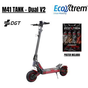 Ecoxtrem M41 Tank Dual V2 - Red Edition