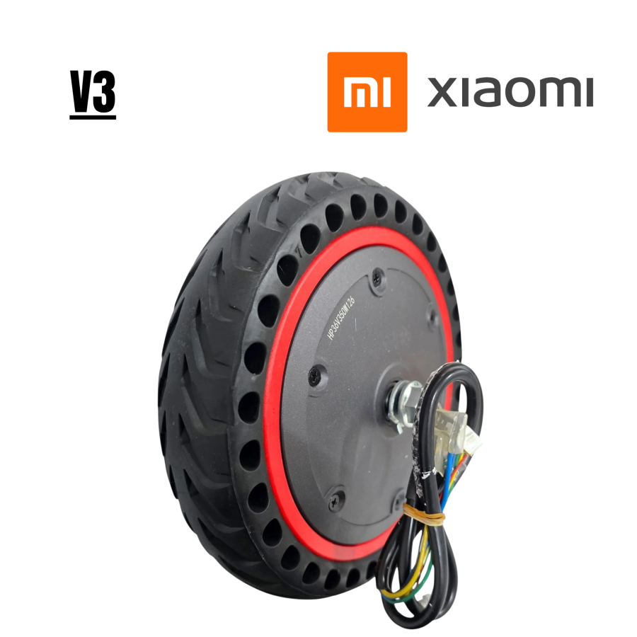 Motor 350W para Xiaomi V3 con rueda maciza
