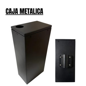 Caja metalica para baterias [2 unidades]