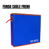 Funda cable de freno 50m - Rojo