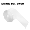 Tubo termorretractil transparente para baterias - 280mm [1m]