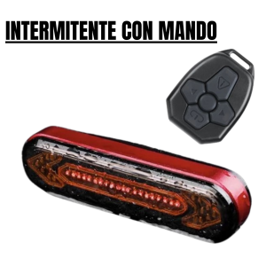 Intermitentes para Patinete y Bicicleta con mando
