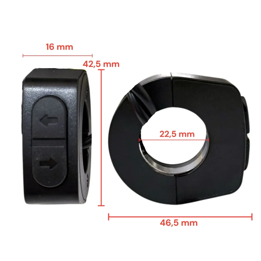 Botonera de intermitentes para Navee V25/V40 [Original]