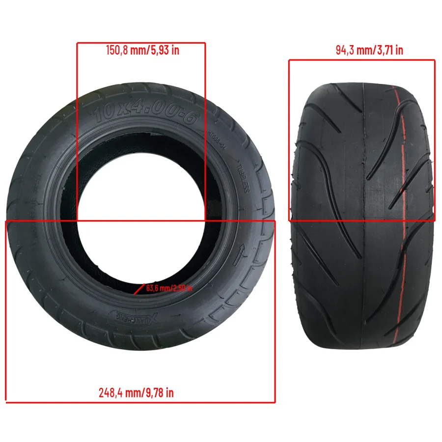 Neumático 10x4-6 Cityroad [Xuancheng]