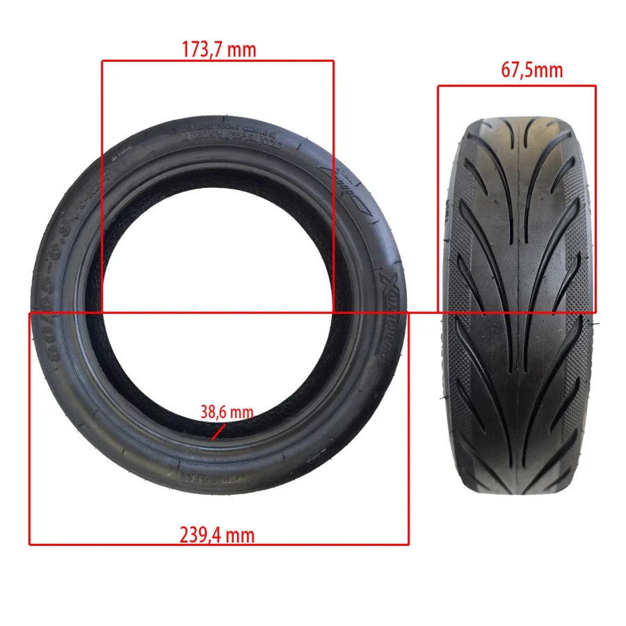 Neumático 60/65-6,9 tubeless - GEL [Xuancheng]