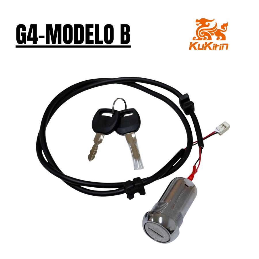 Llave de encendido modelo B para Kukirin G4 [Original]