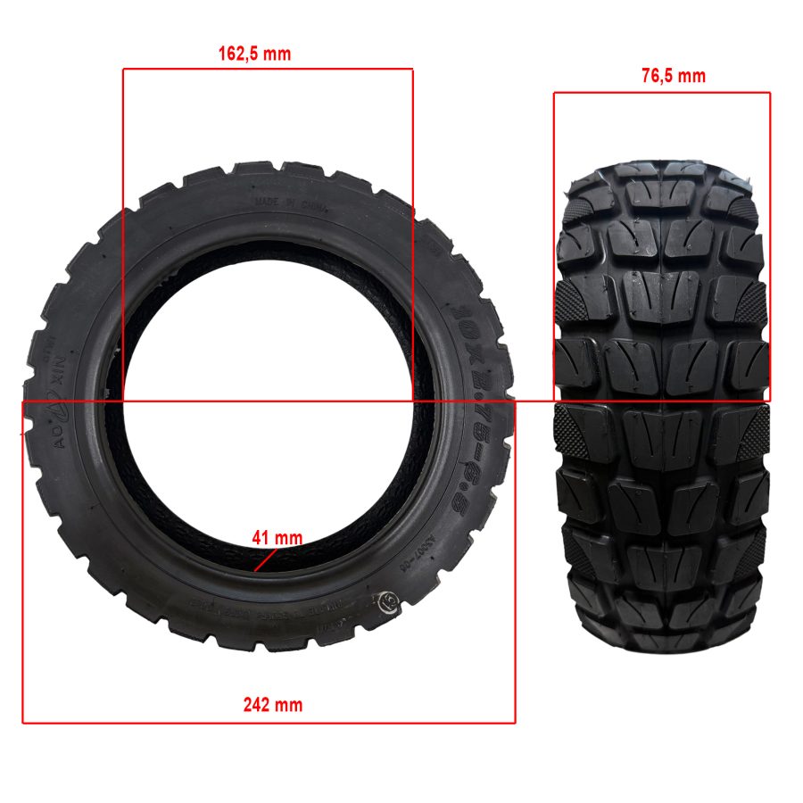 Neumático 10x2,75-6,5 Offroad [Aoxin]