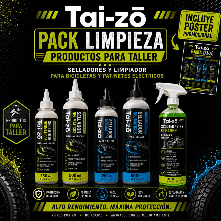 ChatGPT Image 30 jun 2026, 13_39_27 Pack limpieza y selladores para Taller Tai-Zo