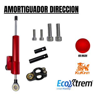 Copia de Copia de Copia de Copia de Copia de Copia de Copia de Copia de Copia de Cargador Juliet-345 Amortiguador de direccion para Ecoxtrem y Kukirin - Red edition