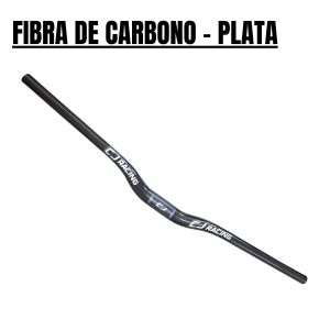Copia de Copia de Copia de Copia de Copia de Copia de Copia de Copia de Copia de Cargador Juliet-377 Manillar estilo MTB fibra de carbono - Plata