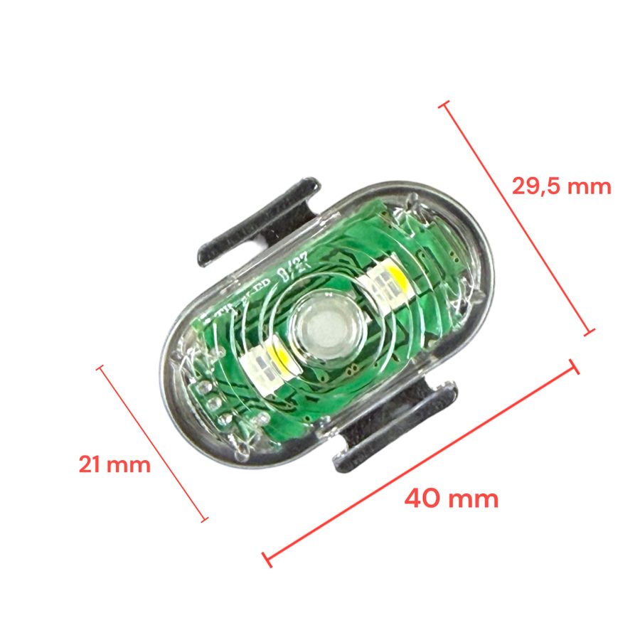 Luz led RGB con mando inalambrico [1 par]