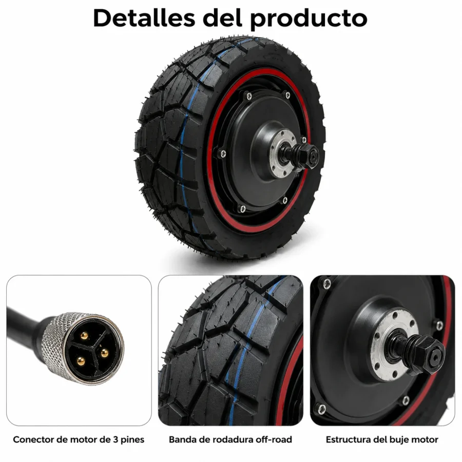 Motor delantero para Ecoxtrem M41 Tank Dual