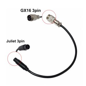 3864-H-047-GX16-Juliet-Cable-convertidor-GX16-a-Juliet-de-3-pines Cable convertidor GX16 a Juliet de 3 pines