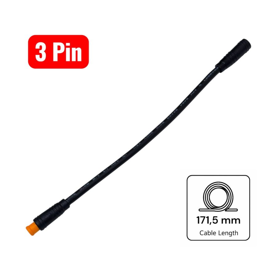 3874-REL-012-M63PIN-Cable-M6-extensor-de-3-pines Cable M6 extensor de 3 pines
