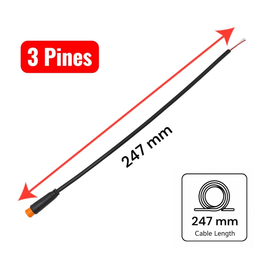 3878-REL-012-M83PIN-Cable-M8-de-3-pines Cable M8 de 3 pines