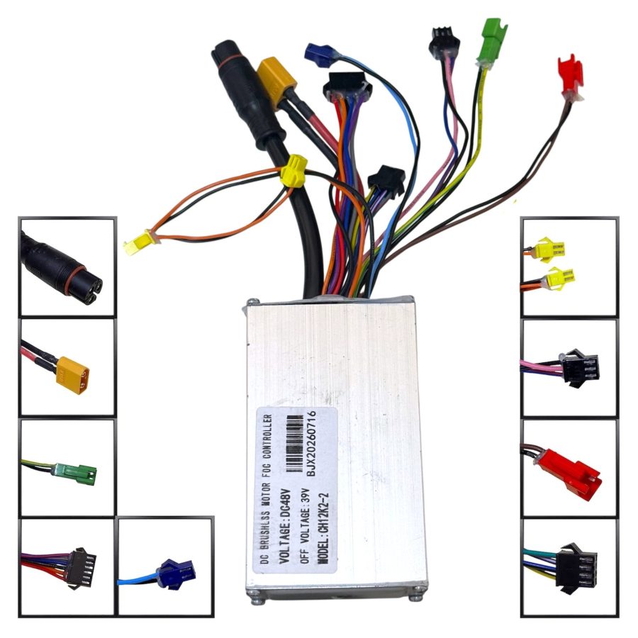 3882-EE-M41-022-Controladora-Ecoxtrem-Armored-One-Single-Motor-Modelo-CH12K2-2 Controladora Ecoxtrem Armored One (Single Motor) Modelo:CH12K2-2