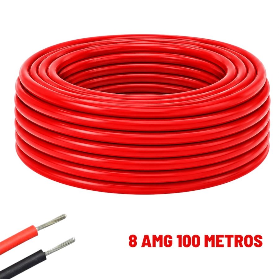 3888-8AWGR-100-Cable-el-ctrico-Silicona-Flexible-8-AWG-Rojo-100-Metros Cable eléctrico Silicona Flexible 8 AWG (Rojo) 100 Metros