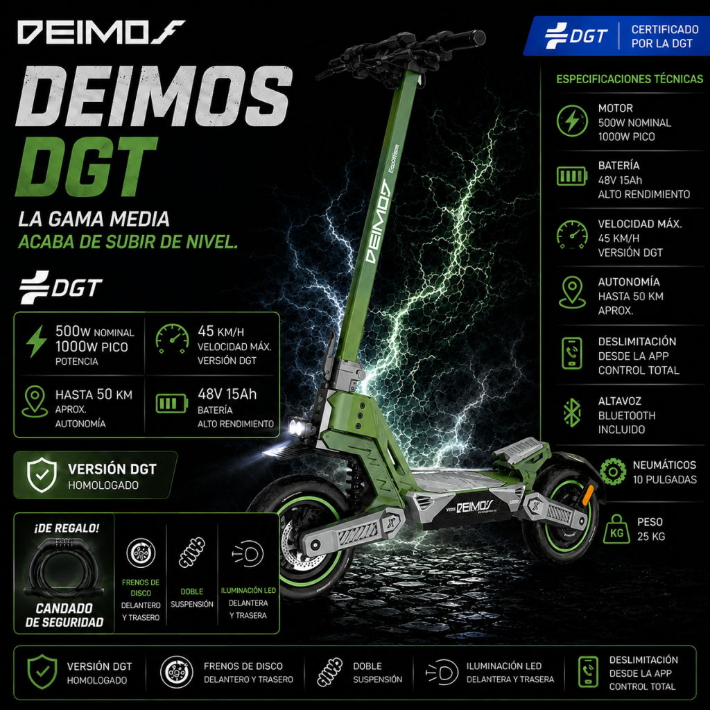 Ecoxtrem Deimos DGT – Verde