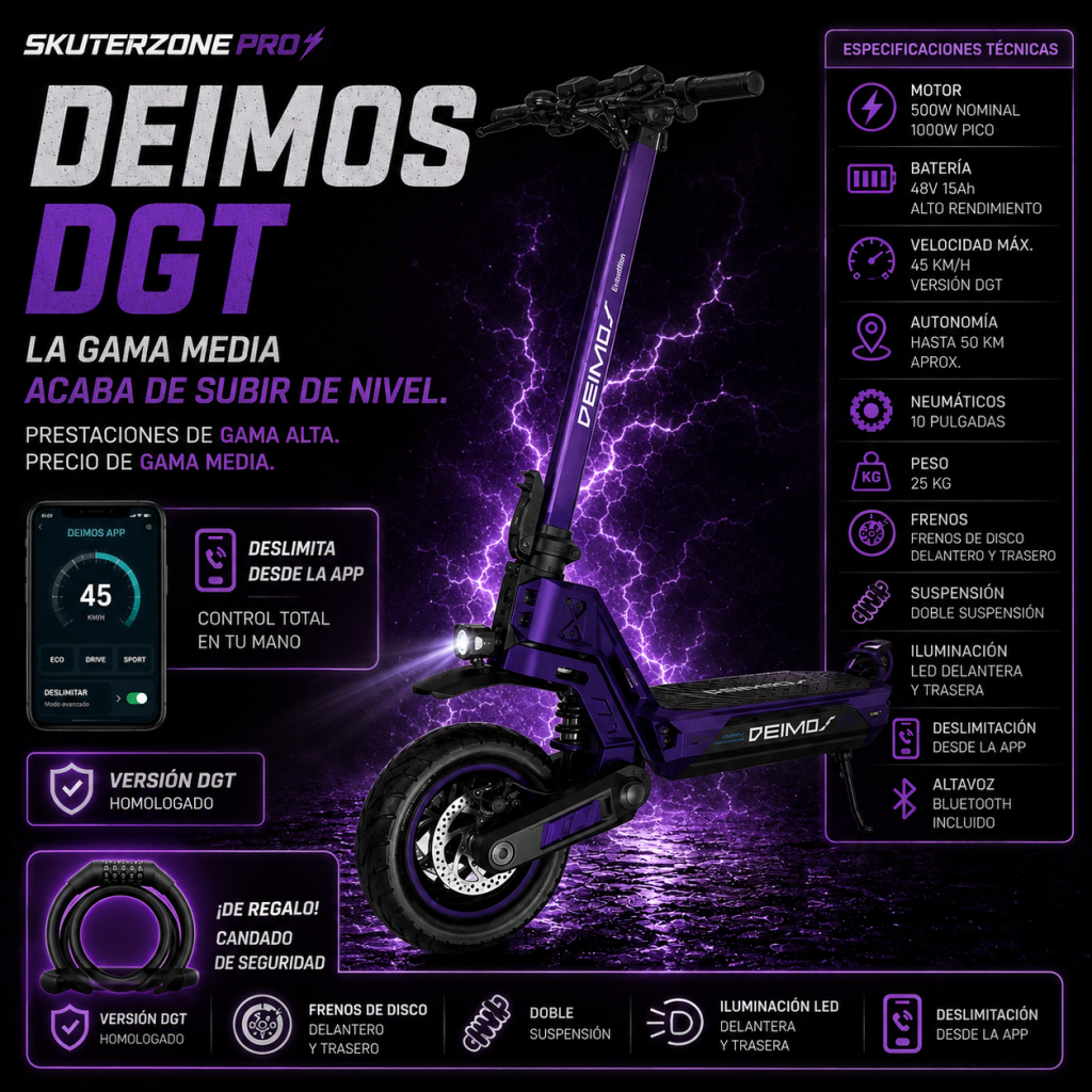 Ecoxtrem Deimos DGT – Morado