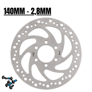 Disco de freno de 140mm y 2,8mm de grosor - circulo