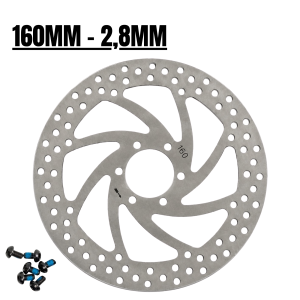Disco de freno de 160mm y 2,8mm de grosor – circulo