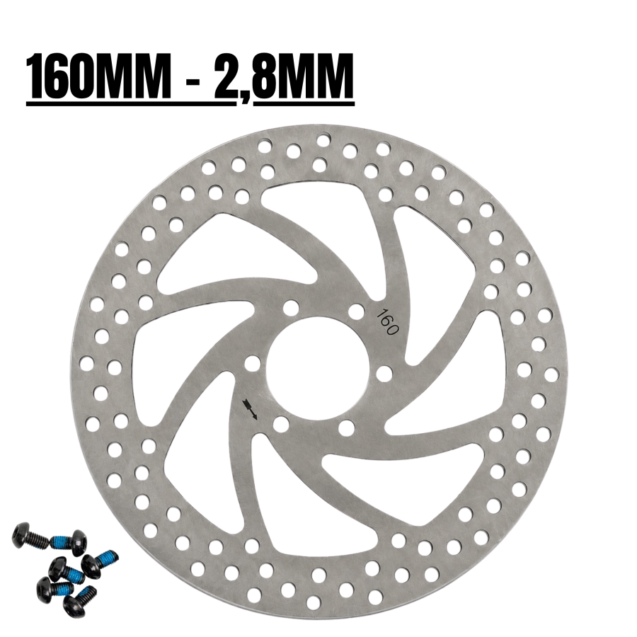 Disco freno 160 2,8mm circulo Disco de freno de 160mm y 2,8mm de grosor – circulo