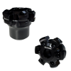 7 Pegs protectores anticaida - Black